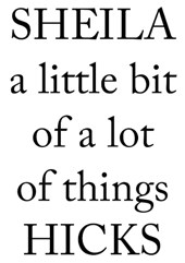 Sheila Hicks (Bilingual edition)