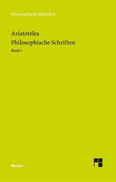 Philosophische Schriften. Band 1