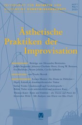 Ästhetische Praktiken der Improvisation