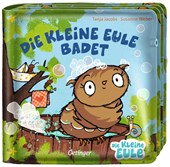 Die kleine Eule badet