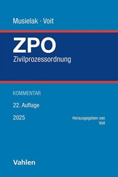 Zivilprozessordnung. ZPO