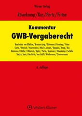 Kommentar zum GWB-Vergaberecht