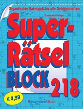 Superrätselblock 218 (5 Exemplare à 4,99 EUR)