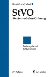 StVO Straßenverkehrs-Ordnung