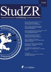 StudZR Ausbildung 1/2026