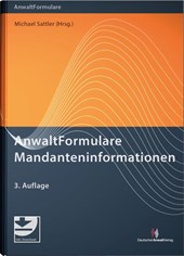 AnwaltFormulare Mandanteninformationen