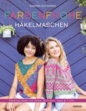 Farbenfrohe Häkelmaschen