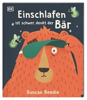 Einschlafen ist schwer, denkt der Bär