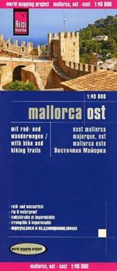 Mallorca Ost Wanderkarte 1 : 40 000