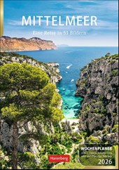 Mittelmeer Wochenplaner 2026 - Eine Reise in 53 Bildern