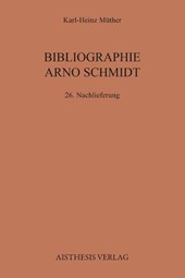 Bibliographie Arno Schmidt