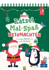 Mein Rätsel-Mal-Spaß Weihnachten