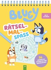 Bluey Rätsel-Mal-Spaß