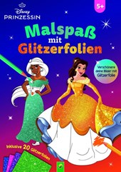 Disney Prinzessin Malspaß mit Glitzerfolien