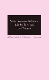 Die Stelle neben der Wunde