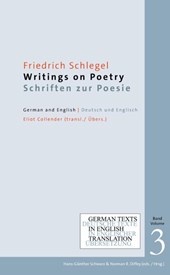 Writings on Poetry / Schriften zur Poesie
