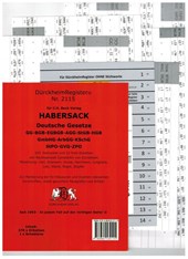 DürckheimRegister® HABERSACK (2023) Gesetze und §§