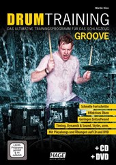 Drum Training Groove + CD + DVD
