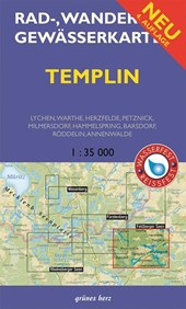 Templin 1 : 35 000 Rad-, Wander- und Gewässerkarte