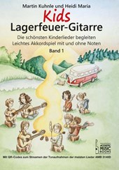 Kids Lagerfeuer-Gitarre. Band 1
