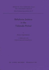 Babylonia Judaica in the Talmudic Period