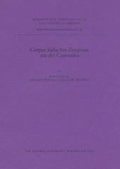 Corpus Judischer Zeugnisse Aus Der Cyrenika