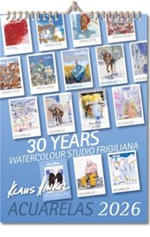 30 Years Watercolour Studio Frigiliana
