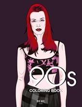 90s FASHION COLORING BOOK