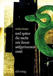 und später die nacht mit ihrem aufgerissenen maul