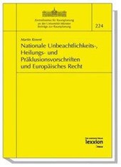 Kment, M: Nationale Unbeachtlichkeits-, Heilungsvorschriften
