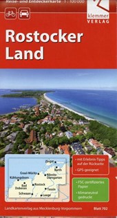 Reise- und Entdeckerkarte Rostocker Land