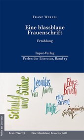 Eine blassblaue Frauenschrift