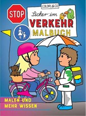 Sicher im Verkehr Malbuch