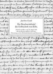 Der Beschwerdebrief des Erzbischofs von Köln