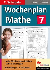 Wochenplan Mathe / Klasse 7