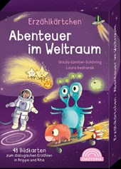 Erzählkärtchen: Abenteuer im Weltraum