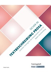 Sicher in Textbeschreibung Prosa - Baden-Württemberg - Trainingsheft