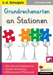 Grundrechenarten an Stationen / Klasse 3-4