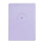 Terminplaner Lederlook 2026 Lavender