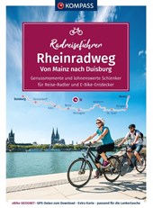 KOMPASS Radreiseführer Rheinradweg von Mainz bis Duisburg