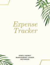 Expense Tracker Simple Money Management Ledger Notebook