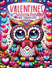 Valentines Coloring Book for Toddlers