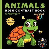 Animals Alphabet ABC High Contrast