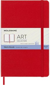 Moleskine Large Sketch Book Red