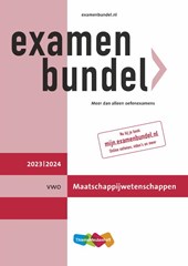 Examenbundel vwo Maatschappijwetenschappen 2023/2024