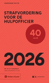 Zakboek Strafvordering voor de Hulpofficier 2026