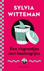 Een visgraatjas met haaiengrijns