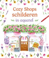 Cozy Shops schilderen in aquarel