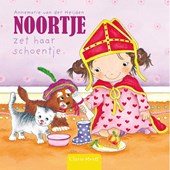 Noortje zet haar schoentje