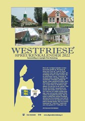 Westfriese spreukenkalender 2022